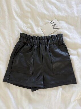 Zara Kids Pleather Pants NWT 3-4Y